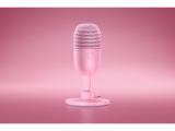 Описание и цена на нов звуков компонент - микрофон ( mic ) Razer Seiren V3 Mini Quartz Pink