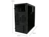 LC-Power 2014MB Middle Tower Micro ATX снимка №4
