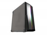 Описание и цена на Компютърна кутия Middle Tower Inaza Shield SHIELD01-BK с RGB панел ATX