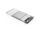 Кутии за дискове Orico Storage Case - 2.5 inch 10Gbps Type-C Transparent - 2139C3-G2-CR-EP