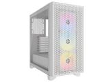 Описание и цена на Компютърна кутия Middle Tower CORSAIR 3000D RGB AIRFLOW - White ATX