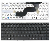резервни части: Samsung Клавиатура за лаптоп Samsung RV411 RV412 RV415 RV420 Черна Без Рамка (Малък Ентър) / Black Without Frame US