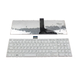 резервни части: Toshiba Клавиатура за лаптоп Toshiba Satellite S50-A L50-A Бяла с Бяла Рамка