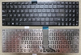 резервни части: Asus Клавиатура за лаптоп Asus E502 E502ma E502m E502sa E502s Black Without Frame US / Черна Без Рамка (Малък Ентър)