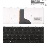 Описание и цена на резервни части Toshiba Клавиатура за лаптоп Toshiba L40-A Black Frame Black With Backlit / Черна с Черна Рамка с Подсветка