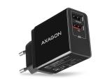 зарядни устройства Axagon Dual wallcharger ACU-QS24 зарядни устройства 0 wall charger Цена и описание.