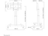 Neomounts motorised floor stand PLASMA-M2500 снимка №6