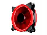 Makki RED LED Double Ring MAKKI-FAN120-RD-2R вентилатори вентилатори 120 mm Цена и описание.