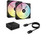 Corsair iCUE LINK QX140 RGB 140mm PWM PC Fans Starter Kit with iCUE LINK System Hub снимка №2