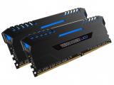 16 GB = KIT 2X8GB DDR4 2666 за компютър Corsair Vengeance LED Blue CMU16GX4M2A2666C16B Цена и описание.