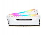 16 GB = KIT 2X8GB DDR4 3000 за компютър Corsair VENGEANCE RGB PRO White CMW16GX4M2C3000C15W Цена и описание.