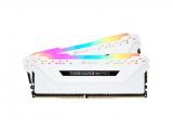 32 GB = KIT 2X16GB DDR4 3200 за компютър Corsair VENGEANCE RGB PRO White CMW32GX4M2C3200C16W снимка №3