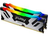32 GB = KIT 2X16GB DDR5 6000 за компютър Kingston Fury Renegade RGB KF560C32RSAK2-32 снимка №2