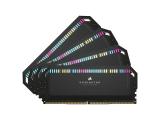 64 GB = KIT 4X16GB DDR5 6400 за компютър Corsair Dominator Platinum RGB Black CMT64GX5M4B6400C32 AMD EXPO снимка №2