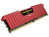 8GB DDR4 2666 за компютър Corsair Vengeance LPX Red CMK8GX4M1A2666C16R снимка №3