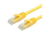 Roline VALUE UTP Patch кабел Cat.6 yellow 0.5m лан кабел кабели и букси RJ45 Цена и описание.
