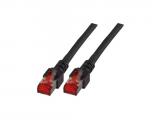 EFB-Elektronik SFTP patch cable Cat.6 3m black K5515.3 лан кабел кабели и букси RJ45 Цена и описание.