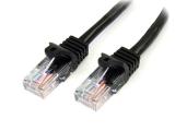 Описание и цена на лан кабел StarTech  Cat5e Patch Cable with Snagless RJ45 Connectors - 5 m, Black