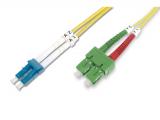 Digitus Fiber Optic Singlemode Patchcable SC ( APC ) to LC ( PC ) 2m yellow - кабели и букси