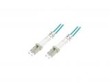 Digitus Professional Patch cable OM3 - 1m - Aquamarin - кабели и букси