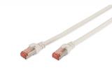 Digitus CAT 6 S/FTP Patch cable 3m white - кабели и букси