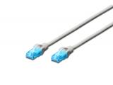 Описание и цена на лан кабел Digitus CAT 5e U/UTP patch cord 20m, gray
