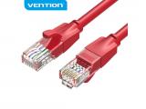 Vention Кабел LAN UTP Cat.6 Patch Cable - 2M Red - IBERH лан кабел кабели и букси RJ45 Цена и описание.