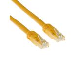 ACT Yellow 2 m U/UTP CAT6 patch cable with RJ45 connectors, IB8802 - кабели и букси