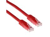 Описание и цена на лан кабел ACT Red 2 meter U/UTP CAT6 patch cable with RJ45 connectors bulk