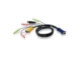 Aten 2L-5302U - keyboard / video / mouse / audio cable - 1.83 m - кабели и букси