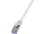 LogiLink PrimeLine - patch cable CAT 6a - 25 cm - gray лан кабел кабели и букси RJ45 Цена и описание.