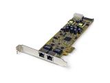 StarTech  Dual Port PCI Express Gigabit Ethernet PCIe Network Card Adapter - PoE/PSE - мрежови карти
