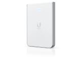 Ubiquiti UniFi6 In-Wall Wall-mounted WiFi 6 access point with a built-in PoE switch - access point