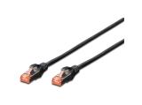 Digitus Professional patch cable - CAT 6e - 50 cm - black  - кабели и букси