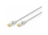 Digitus Professional patch cable - CAT 6a - 25 cm - gray  - кабели и букси
