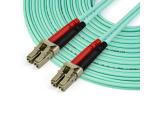 Описание и цена на оптичен кабел StarTech 10 m OM4 LC/LC Aqua patch cable