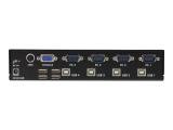 StarTech 4 Port Professional VGA USB KVM Switch with Hub снимка №2