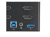 StarTech 2 Port Quad Monitor DisplayPort KVM Switch - 4K 60Hz UHD HDR, SV231QDPU34K снимка №4