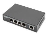 Digitus 4 Port Gigabit 4PPoE Extender, 802.3at, 60 W PoE адаптери и модули RJ-45 Цена и описание.