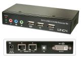 Lindy 50m Cat 6 DVI-D Single Link, USB & Audio KVM Extender снимка №3