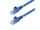 StarTech Cat 6 Gigabit Ethernet Cable 2m, Blue - кабели и букси