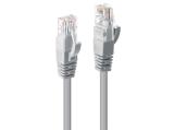 Описание и цена на лан кабел Lindy Cat 6 U/UTP Network Cable 0.5m, Grey