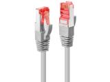 Lindy Cat 6 S/FTP Network Cable 15m, Grey - кабели и букси