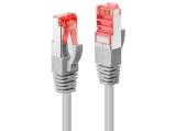 Lindy Cat 6 S/FTP Network Cable 7.5m, Grey - кабели и букси