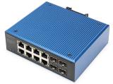 Digitus Industrial 12-Port Gigabit Ethernet PoE Switch DN-651153 - Суичове
