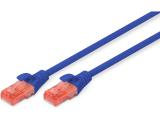 Описание и цена на лан кабел Digitus CAT 6 U/UTP patch cord 0.5m DK-1617-005/B