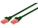Описание и цена на лан кабел Digitus CAT 6 U/UTP patch cord 0.25m DK-1617-0025/G