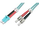 Digitus LC/ST OM3 Fiber Optic Multimode Patch Cord 5m DK-2531-05/3 оптичен кабел кабели и букси LC / ST Цена и описание.