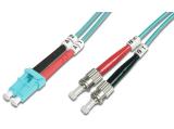 Digitus LC/ST OM3 Fiber Optic Multimode Patch Cord 10m DK-2531-10/3 оптичен кабел кабели и букси LC / ST Цена и описание.