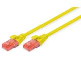 Описание и цена на лан кабел Digitus CAT 6 U/UTP patch cord 1m DK-1617-010/Y